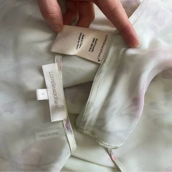 LoveShackFancy, Suniva Silk Charmeuse Dress - Picture 8 of 8